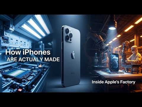 How iPhones Are Made – The Full Production Process #iphone