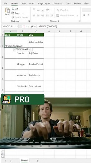 🚀 Create brand logos in Excel instantly! #excel #shorts #excelforbeginners