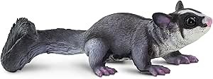 Safari Ltd. Sugar Glider Figurine - Hand-Painted, Lifelike Model Figure 6.75" - Fun Educational Marsupial Toy for Boys, Girls & Kids Ages 3+