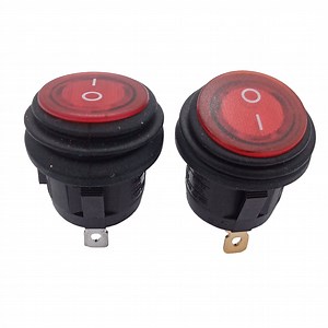 [Hot Item] 6A 250V Kc/VDE/cUL Approved 3 Pin on-off Red Lamp Rocker Switch for Race Car