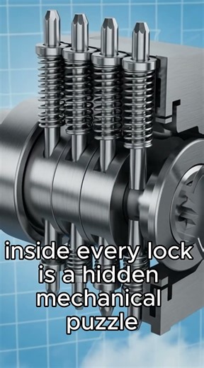 How a Lock and Key Really Works?🤔 #shorts #viral #how #facts