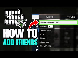 GTA 5: how to add friends | Play GTA 5 With friends