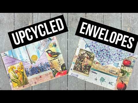Easy DIY Envelope Pockets 💌 | Junk Journal Supplies & Scrapbook Ideas