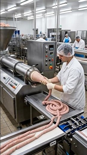 How It’s Made Hot Dog Factory Process #shorts