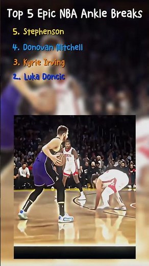 Top 5 Epic NBA Ankle Breaks