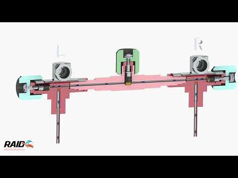 How does a scuba cylinder Manifold work?