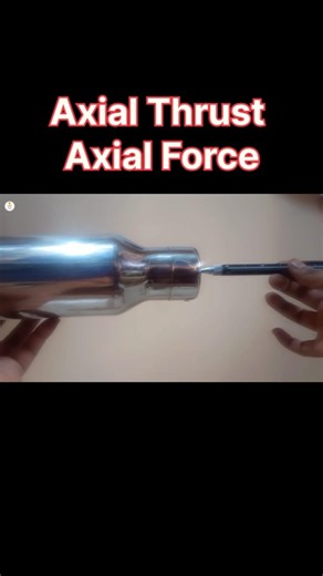 What is Axial Thrust ? | What is Axial Force ? | Axial Thrust | Axial Force | Axial Load