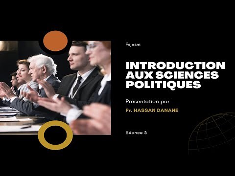 Introduction to Political Science S1: (Session 3) Prof. Hassan Danane