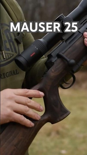 Mauser 25 premiere #mauser #mauser25 #mauserrifles