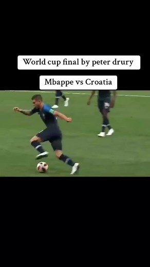 Kylian Mbappe vs Croatia: 2018 World Cup Final Highlights