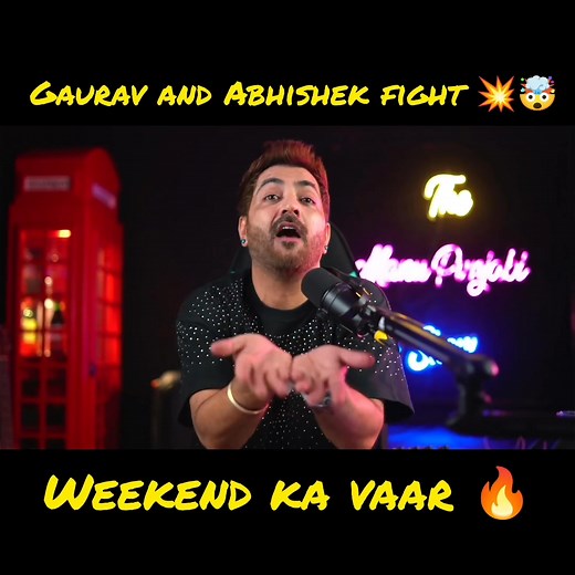 109K views · 2.3K reactions | Gaurav and Abhishek fight 勞 | Manu Punjabi | Facebook