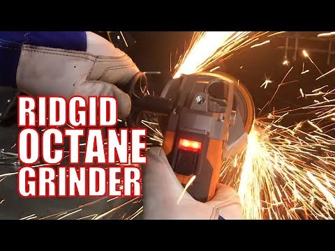 Ridgid Octane 4-1/2" Angle Grinder Review