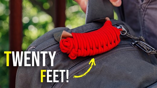 Quick-release paracord handle wrap: Fast, durable, and easy to make