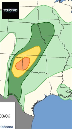 Severe Weather Alert: Enhanced Risk of Thunderstorms Across the Plains Stop scrolling — the Plains could see very large hail and tornadoes today and tomorrow. Caption Severe storms are expected to develop late this afternoon into tonight from northwest Texas and the Texas Panhandle into western Oklahoma and Kansas. The biggest threats today: • Very large hail (possibly 2–3 inches) • Damaging winds • A few tornadoes Tomorrow the risk expands and intensifies from Oklahoma and Kansas into western M