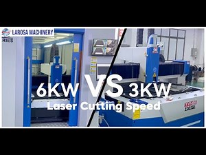 6kW vs 3kW Laser Cutting: Speed, Quality, and Efficiency Compared!