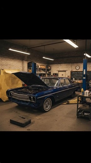 Heap to the spotlight! Stunning transformation complete. #transformation #carrestoration #workshop