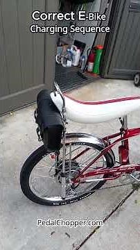 How to Charge Your E‑Bike Safely (Correct Order + How Often to Charge)