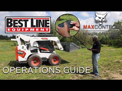 Command at Your Fingertips: Best Line Equipment's Guide to Bobcat MaxControl Remote Operations