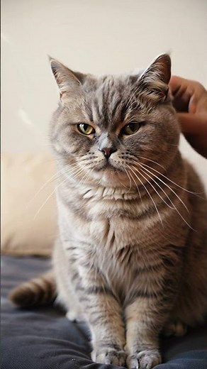 ASMR Petting a Fluffy Cat to Sleep 😴 | Relaxing Sounds