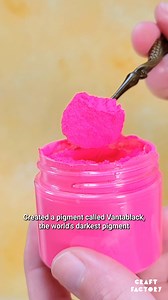 This pigment is so vivid, cameras and screens can't register or display just how pink it really is! 😱 | Craft Factory