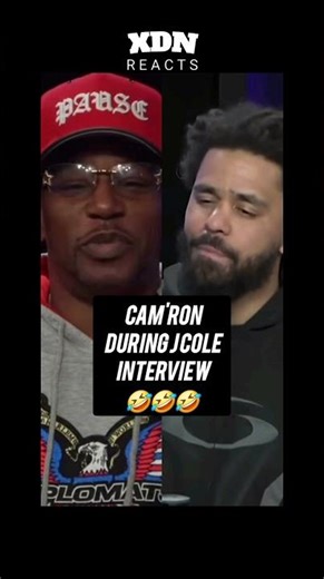 Cam'ron WILD PAUSE During J Cole Interview 🤣🤣🤣