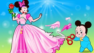 79K views · 1.8K reactions | Mickey Mouse & Minnie Mouse naughty baby in dressing room! Finger Family Song Nursery Rhymes | Film animation | Facebook