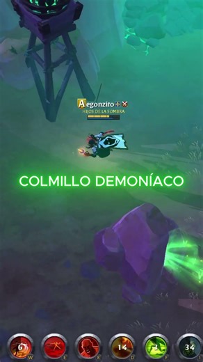 SAFE Portal with Demon Fang #AlbionOnline #EarnSilverAlbion #SAFEPortal #AlbionShorts