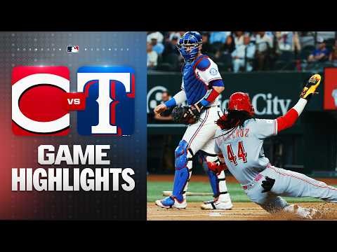Reds vs. Rangers Game Highlights (4/4/26) | MLB Highlights
