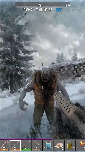First Look at the New Chuck Zombie 7 Days to Die #7dtd #7daystodie #update #2.5 #gaming #gamingshort