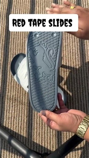 Stylish Branded slides from red tape