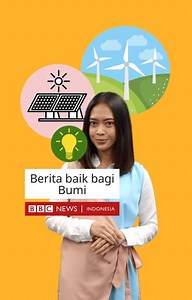3.7K views · 82 reactions | Ada berita baik dari penanggulangan perubahan iklim. Untuk pertama kalinya, sebanyak 10% kebutuhan energi listrik global dihasilkan dari sumber energi terbarukan, yakni dari tenaga surya dan angin. Tapi, itu saja ternyata belum cukup, apa sebabnya? Simak videonya. | BBC News Indonesia | Facebook