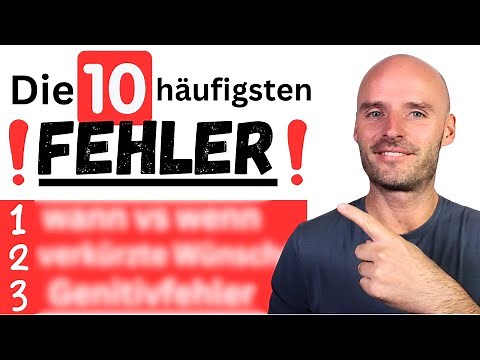 Die 10 schlimmsten Grammatikfehler, die (fast) alle machen! Du auch?