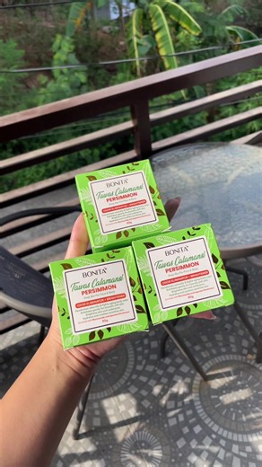 Tawas Calamansi Persimmon Soap benefits and uses
