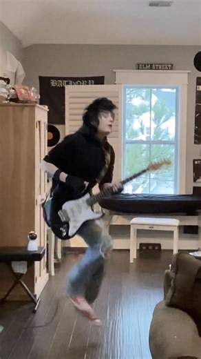 Krueger on Instagram: "B.A.B.E // scowl • • • i haven’t posted with this guitar in literally like five or six years… i did everything i could to make it NOT sound like a strat #truthnuke"