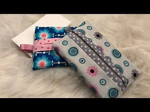 DIY handkerchief pouch sewing (TATÜ)