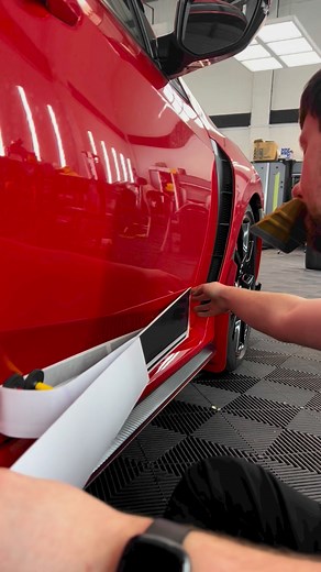 Side stripes install for this Civic Type R 🌶️💪 We are the UK’s leading vehicle enhancement company!⁣⁠ ▪️3M Graphic Select Provider▪️Llumar Authorised Fitment Centre⁣⁠▪️CeramicPRO Approved▪️3M Di-NOC Endorsed⁣⁠▪️In-house Print and Design studio▪️Online shop⁣⁠▪️#vinylwrap #hondacivic #typer #wraptools #sidestripes #racingstripes #vehiclewrapping #wrapped #wrappedcarsonly #wrapshop #carwrapper #3mwrap #vehiclegraphics #monsterwraps | Monsterwraps