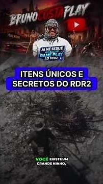 Itens secretos e mistérios que você precisa conhecer no RDR2! 🤠