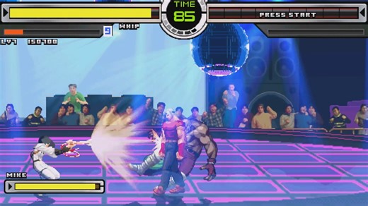 【Openbor】kof Zillion another road 自制人物whip鞭子通关