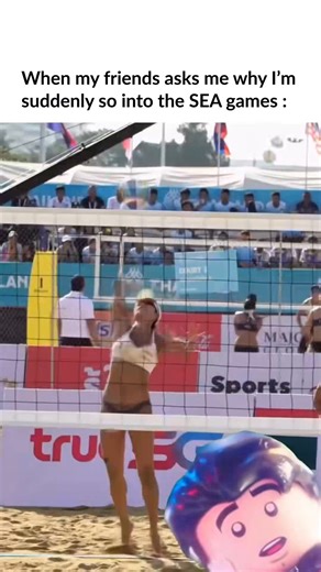 Eliza Chong, the Singapore beach volleyball player who made hearts skip a beat but kept the momentum going. 😍😍😍 #SEAGames2025 #singapore #elizachong | Truly SG