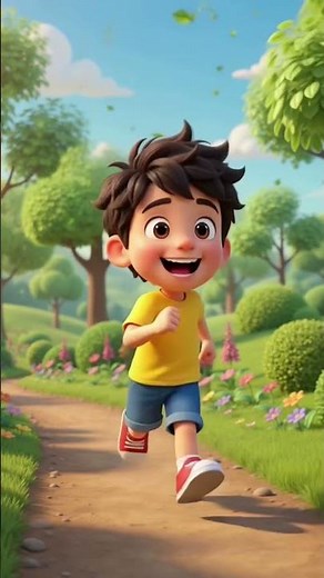 Walking Walking Hop Hop Hop! Fun Nursery Rhyme for Kids.