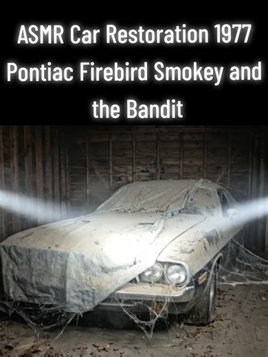 ASMR Car Restoration: 1977 Pontiac Firebird Build