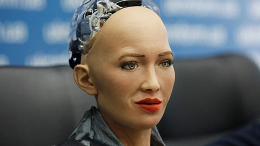Robot Sophia: 'Not a thing' could stop a robot takeover | Talk to Al Jazeera