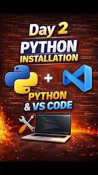 Day 2 | Python Install + First Program in VS Code | Python for Beginners in Hindi #codilogy