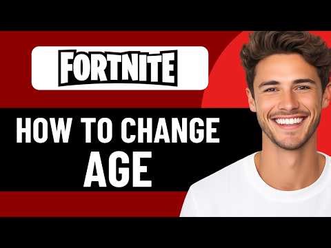 HOW TO CHANGE AGE IN FORTNITE 2026! (QUICK & EASY)