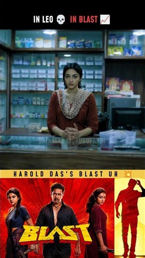Blast Review Tamil OG Action King is BACK #blast #ravibasrur #anirudh #vijay #leo #shorts #preity