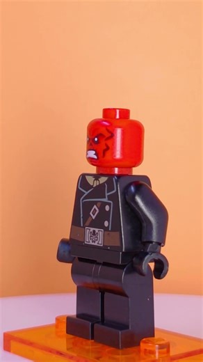 LEGO Super Heroes - Red Skull - Dark Brown Belt Minifigure! #shorts