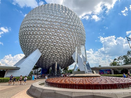 NEWS: Spaceship Earth OPENS at EPCOT After Two-Month Refurbishment | the disney food blog