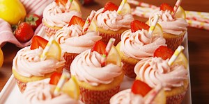 Pink Lemonade Cupcakes