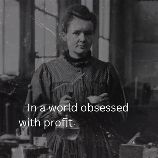 "Scientific knowledge should belong to everyone" Marie Curie | Science Stories