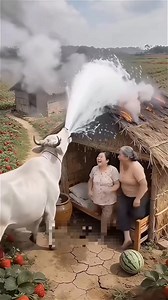 This cow is their saviour #reels #funnyreels | chiy paddy vlog